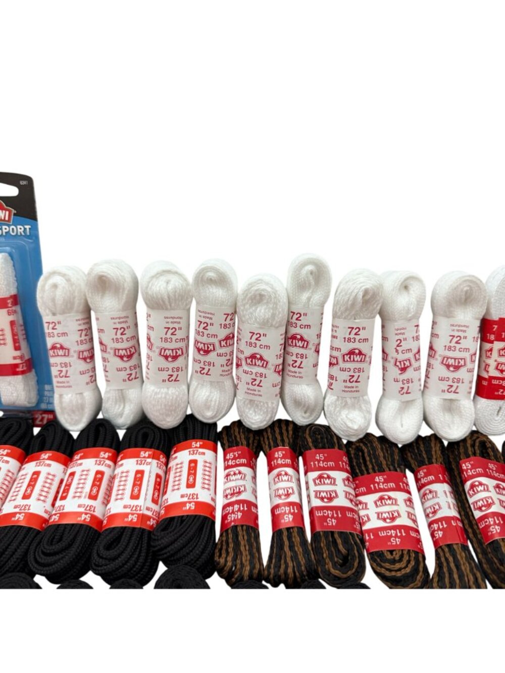 NWT Lot 98 Pairs Kiwi Vans Unbranded Various Colors Standard Outdoor ShoeLaces - Picture 3 of 10